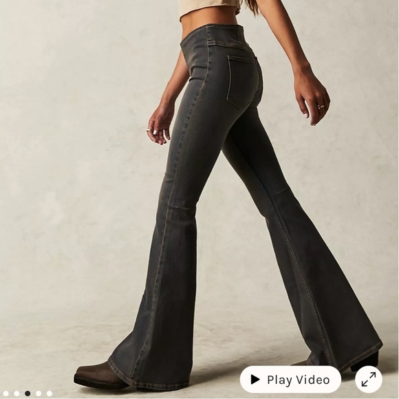 We the free penny pull on flare jeans size 33 - Picture 14 of 15